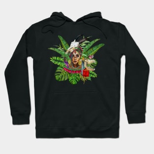 Voodoo Witch Composition Hoodie